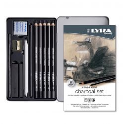 Matite Carboncino Lyra, Set 11 pz. ULTIMO PEZZO!