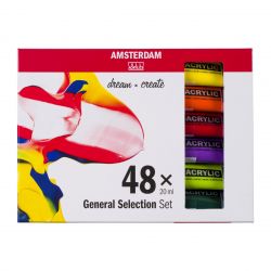 Set Colori Acrilici Amsterdam Standard, 20ml x 48pz.