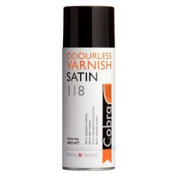 Vernice Spray Satinata per Colori ad Olio Cobra