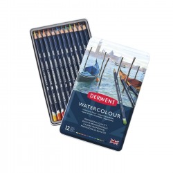 Set 12 Matite da disegno Acquerellabili, Derwent Watercolour